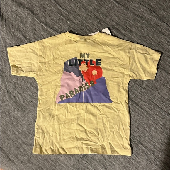 Zara Yellow Short Sleeve Tee - Picture 2 of 2